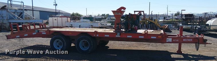 image for item EC1300 2007 Ditch Witch BT26 equipment trailer
