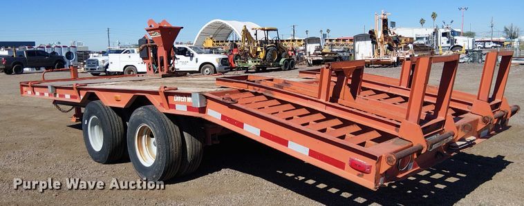 image for item EC1300 2007 Ditch Witch BT26 equipment trailer