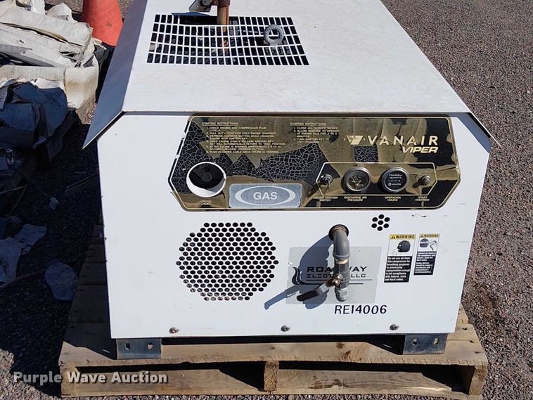 image for item EC1305 Vanair 80 Viper air compressor