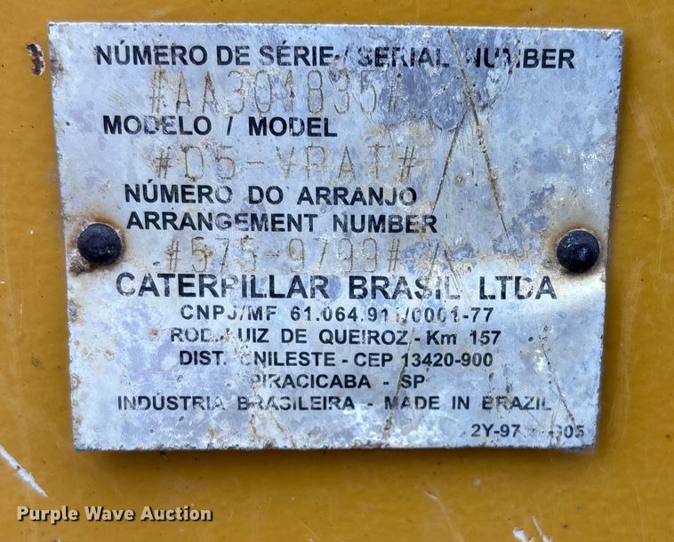 image for item EC3910 2021 Caterpillar D5 LGP dozer