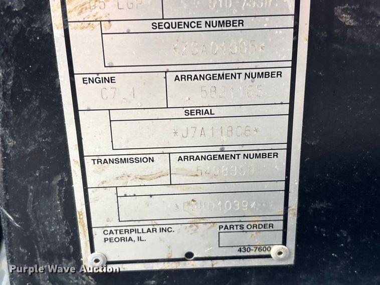 image for item EC3910 2021 Caterpillar D5 LGP dozer