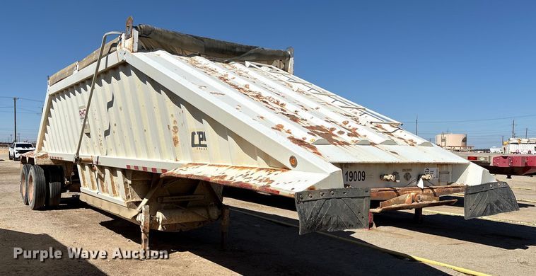 image for item EC8051 2007 CPS SBD-240 bottom dump trailer