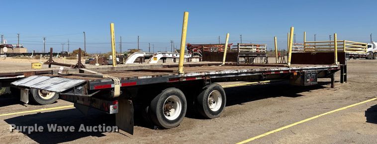 image for item EC8053 1999 Fontaine Trailer Co. drop deck trailer