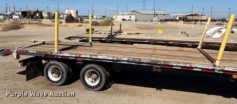 image for item EC8053 1999 Fontaine Trailer Co. drop deck trailer