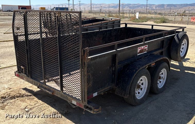 image for item EC8056 2007 Brock's utility trailer