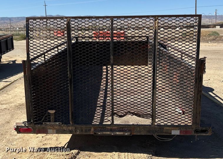 image for item EC8056 2007 Brock's utility trailer