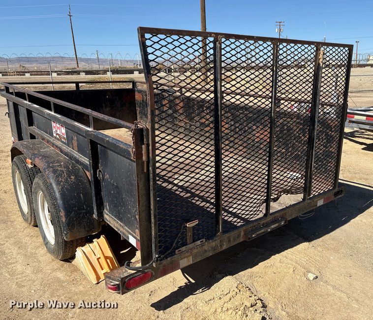 image for item EC8056 2007 Brock's utility trailer