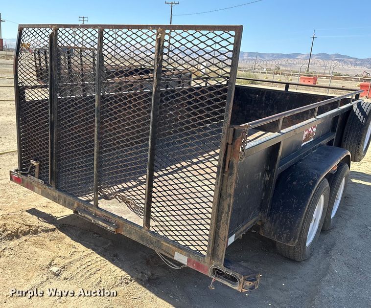 image for item EC8056 2007 Brock's utility trailer