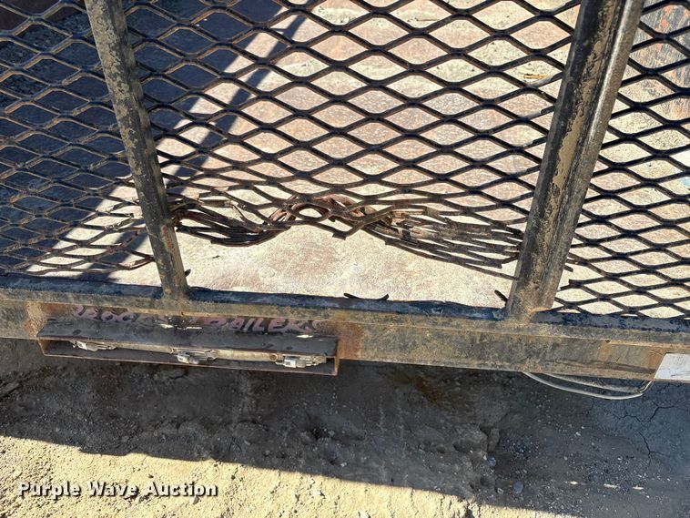 image for item EC8056 2007 Brock's utility trailer