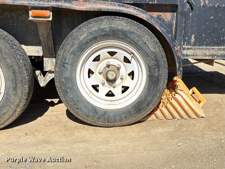 image for item EC8056 2007 Brock's utility trailer