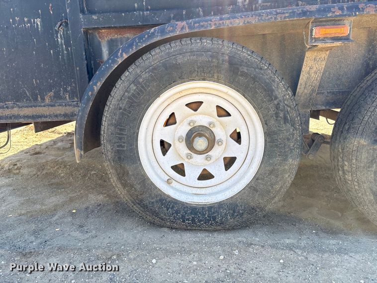 image for item EC8056 2007 Brock's utility trailer