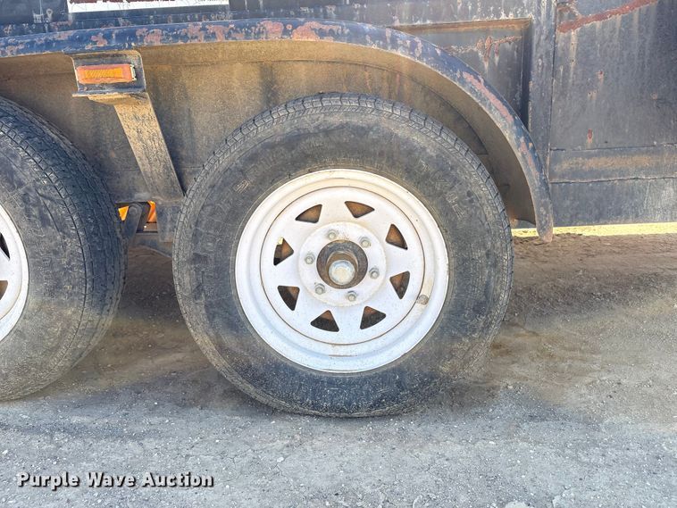 image for item EC8056 2007 Brock's utility trailer