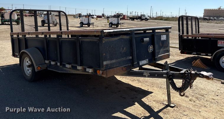 image for item EC8057 2011 PJ Trailers utility trailer