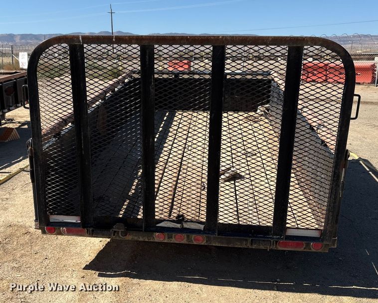 image for item EC8057 2011 PJ Trailers utility trailer