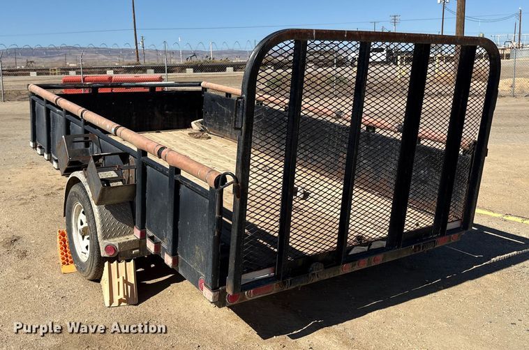 image for item EC8057 2011 PJ Trailers utility trailer