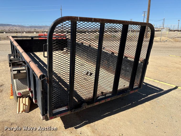 image for item EC8057 2011 PJ Trailers utility trailer