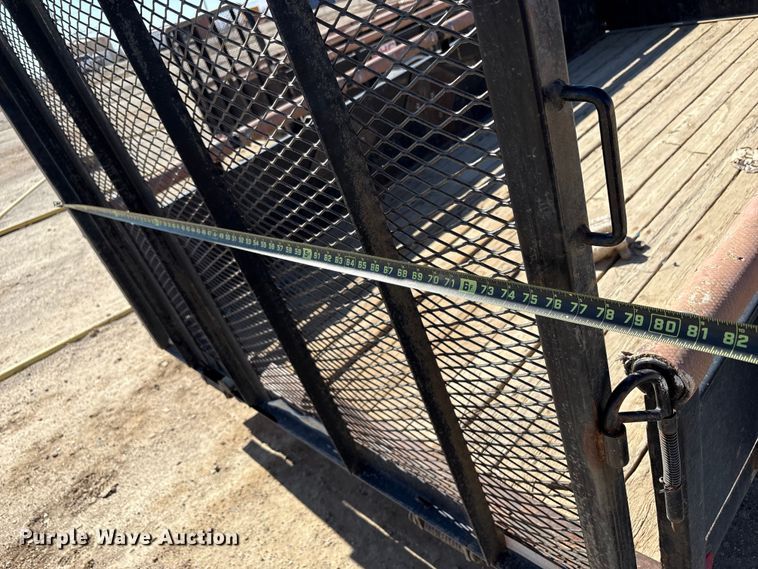 image for item EC8057 2011 PJ Trailers utility trailer