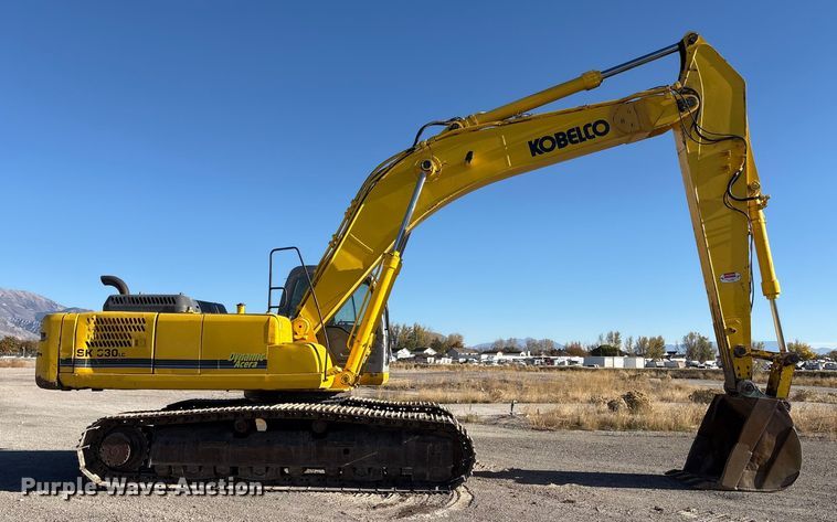 EXCAVADORA 2002 KOBELCO SK330LC