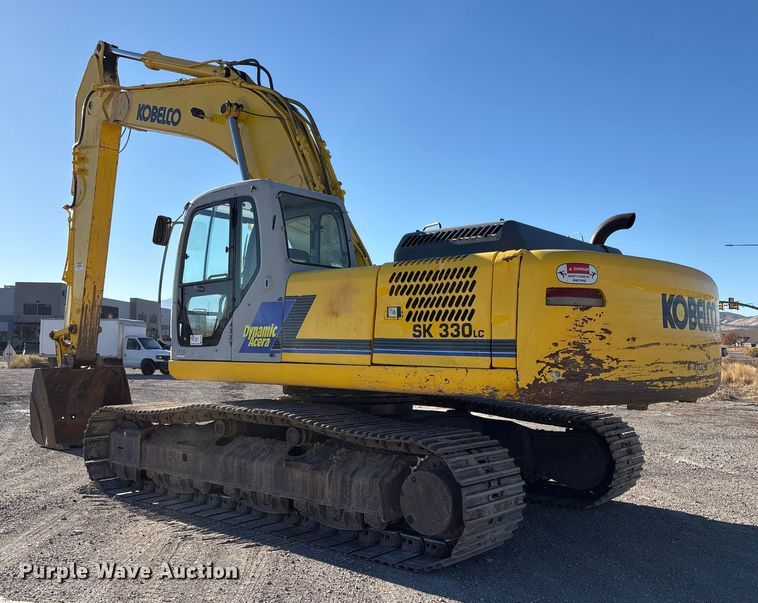 image for item EC8121 2002 Kobelco SK330LC excavator