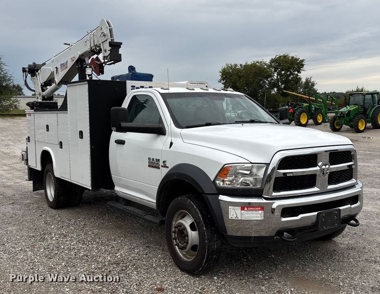 image for item ED2289 2018 RAM 5500HD utility / service truck
