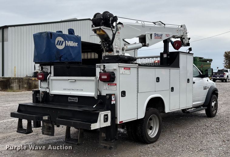 image for item ED2289 2018 RAM 5500HD utility / service truck