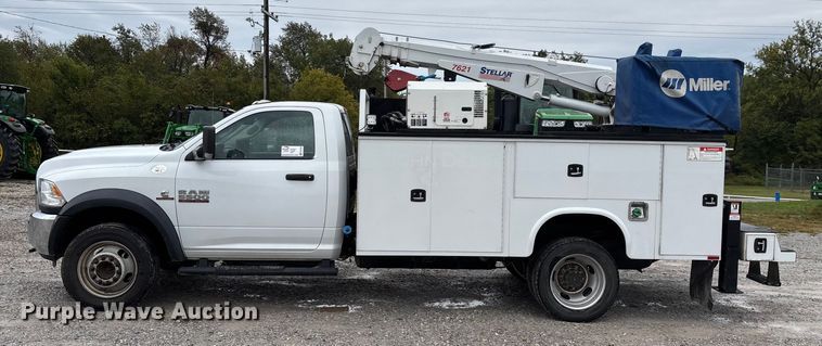 image for item ED2289 2018 RAM 5500HD utility / service truck
