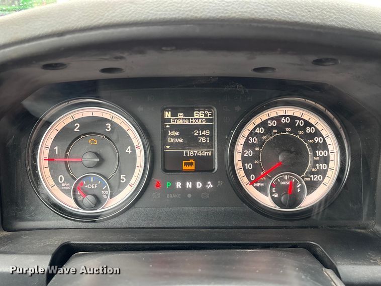 image for item ED2289 2018 RAM 5500HD utility / service truck