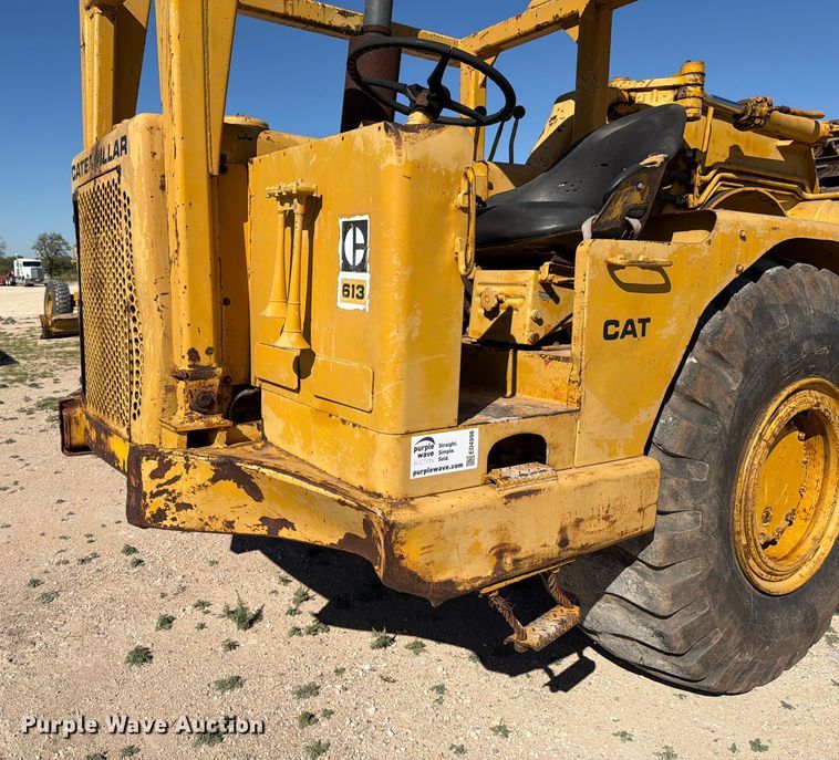 image for item ED4998 1972 Caterpillar 613 elevating scraper