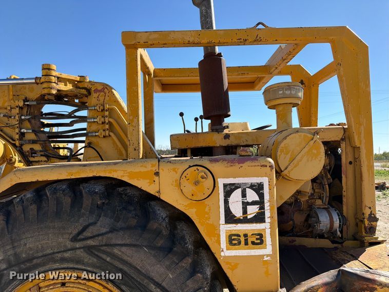 image for item ED4998 1972 Caterpillar 613 elevating scraper