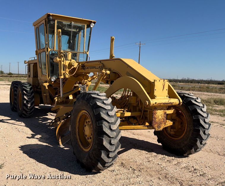 MOTOCONFORMADORA CATERPILLAR 12G 1974