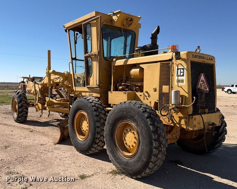 image for item ED4999 1974 Caterpillar 12G motor grader