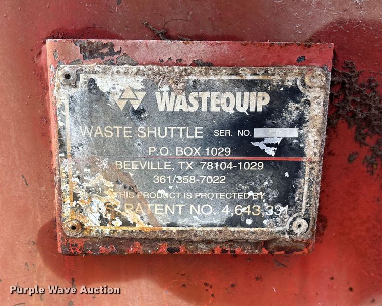 image for item EE4232 Wastequip liquid roll-off container