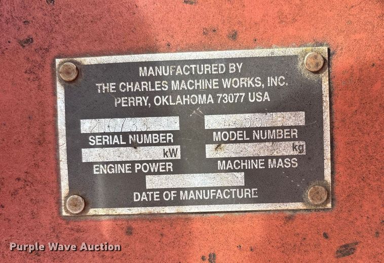 image for item EE4278 1994 Ditch Witch 7610DD Modular Matic trencher