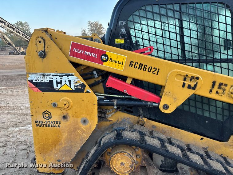 image for item EE4280 2016 Caterpillar 239D tracked skid steer loader