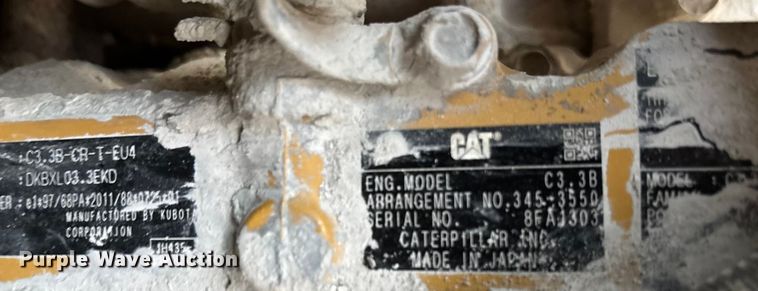 image for item EE4281 2015 Caterpillar 246D skid steer loader