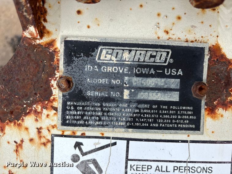 image for item EE4294 Gomaco CB 400–111 pavement breaker