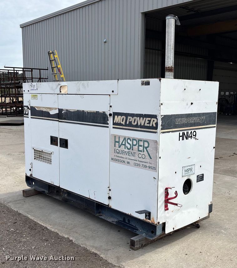 image for item EE4296 Whisperwatt DCA70SSJU generator