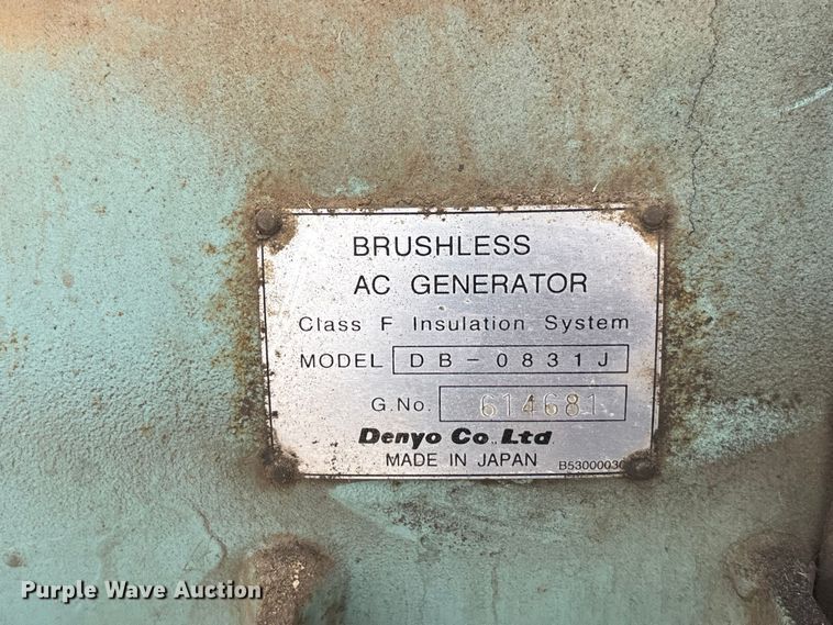 image for item EE4296 Whisperwatt DCA70SSJU generator