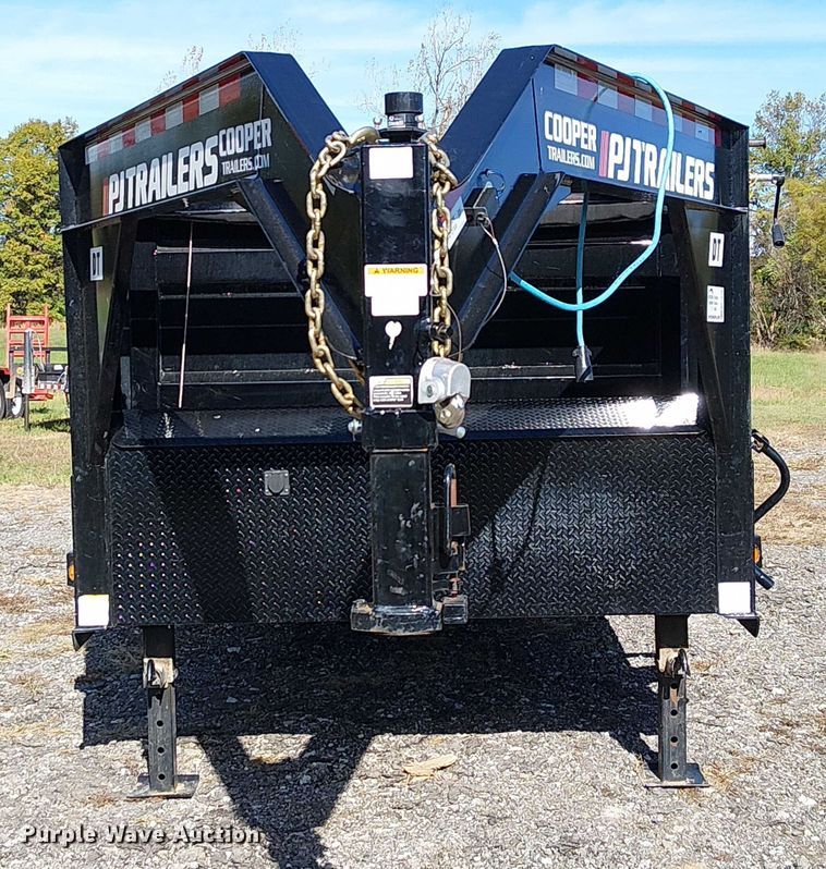 image for item EF1976 2025 PJ Trailers DT162 dump trailer