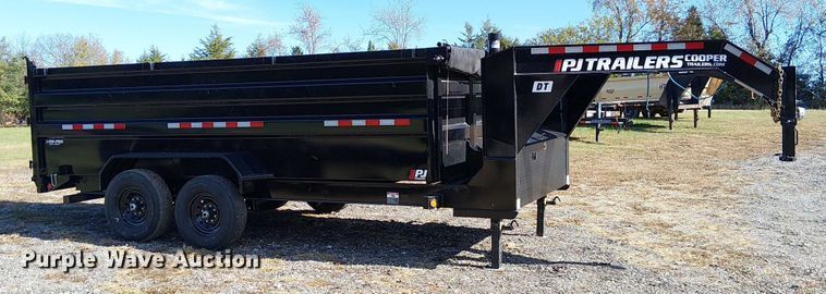 image for item EF1976 2025 PJ Trailers DT162 dump trailer