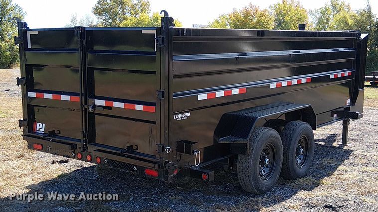image for item EF1976 2025 PJ Trailers DT162 dump trailer