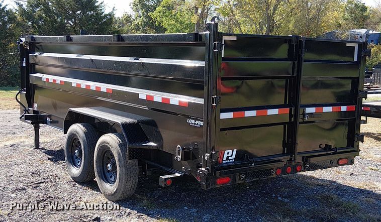 image for item EF1976 2025 PJ Trailers DT162 dump trailer