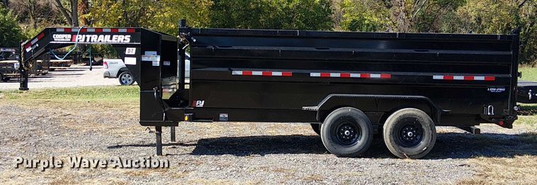 image for item EF1976 2025 PJ Trailers DT162 dump trailer