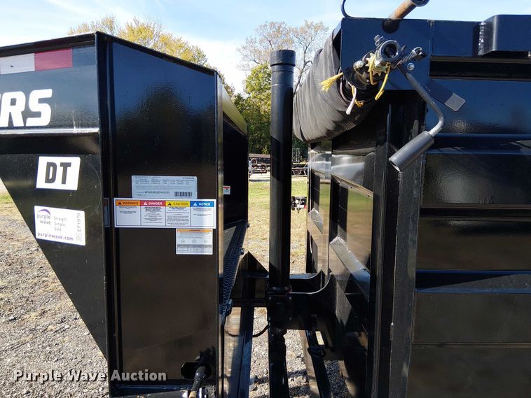 image for item EF1976 2025 PJ Trailers DT162 dump trailer