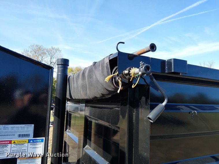 image for item EF1976 2025 PJ Trailers DT162 dump trailer