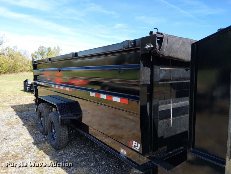 image for item EF1976 2025 PJ Trailers DT162 dump trailer