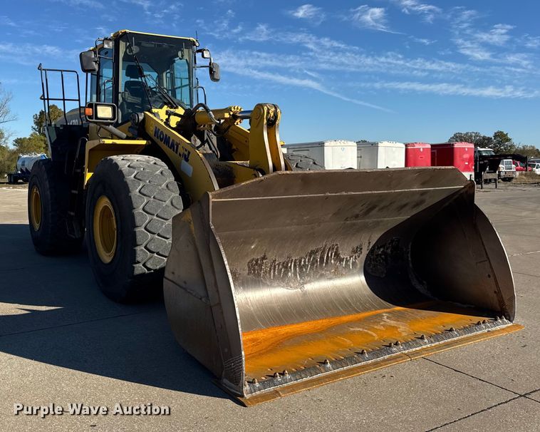 CARGADOR FRONTAL 2013 KOMATSU WA4707