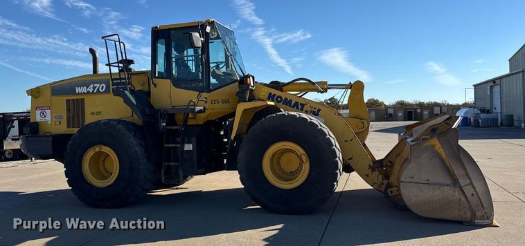 CARGADOR FRONTAL 2013 KOMATSU WA4707