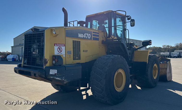 CARGADOR FRONTAL 2013 KOMATSU WA4707