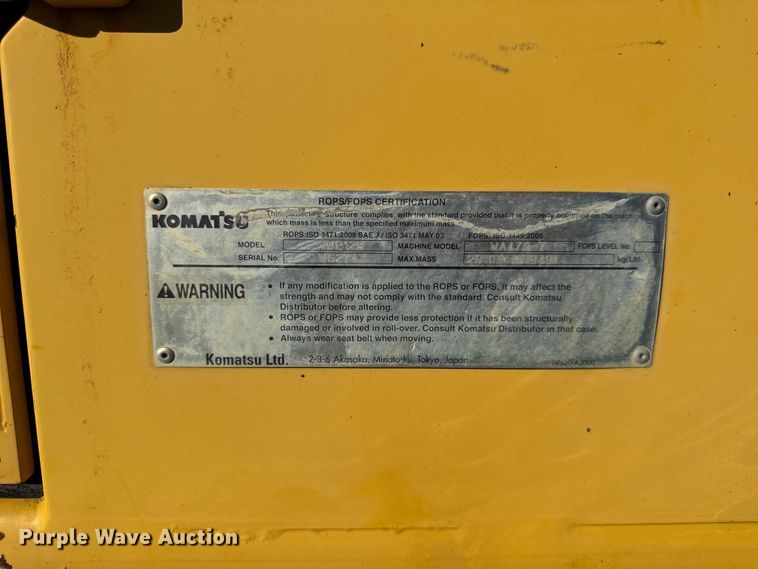 image for item EF2275 2013 Komatsu WA470-7 wheel loader